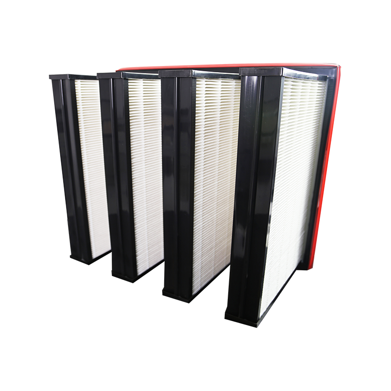 PVC Frame V-Bank / W Type Combined High Air Flow Air Filter