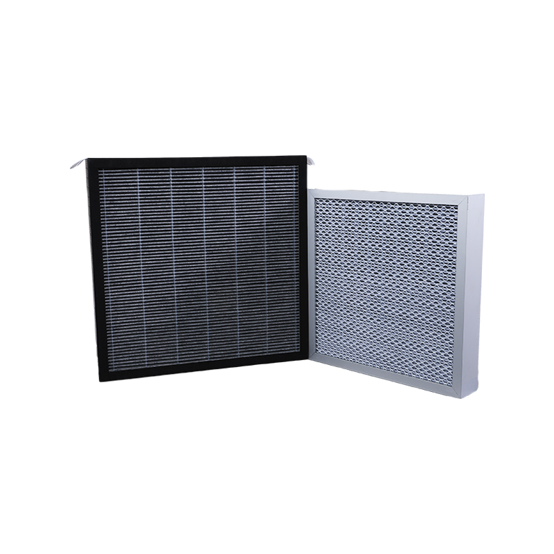 Aluminum Frame High Efficiency Air Filter na may Plastic Spraying Wire Mesh