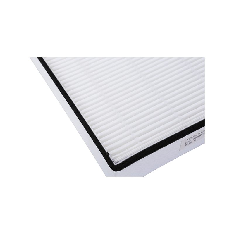 PET Base Material Edging High Efficiency Panel Air Filter